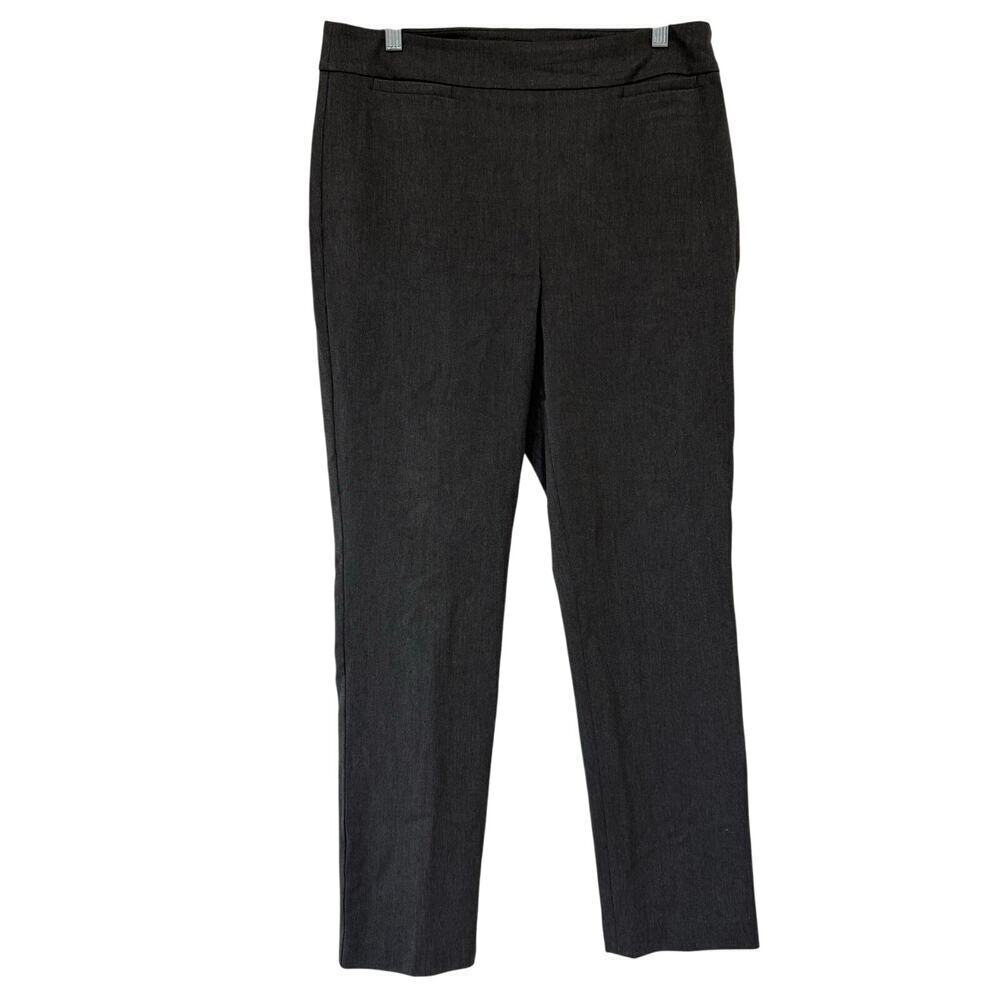 Talbots Refined Bi-Stretch Pant Grey Dress Pants Slacks Business Casual Size 10
